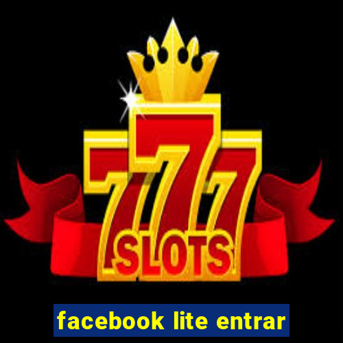 facebook lite entrar